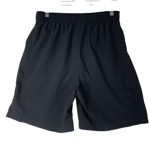 Nike Dri Fit Running Shorts Men M Black Inseam 8" Lightweight Packable Gym - Picture 2 of 7